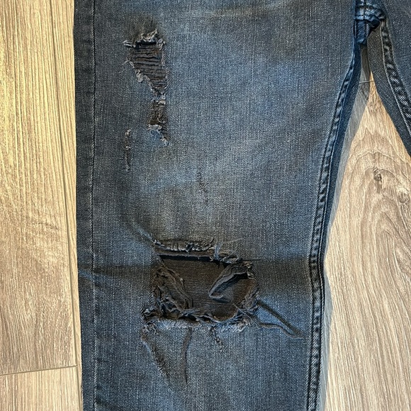 Zara cropped denim jeans - Picture 3 of 5